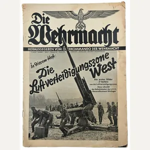 German WH Magazine 'Die Wehrmacht' 1939