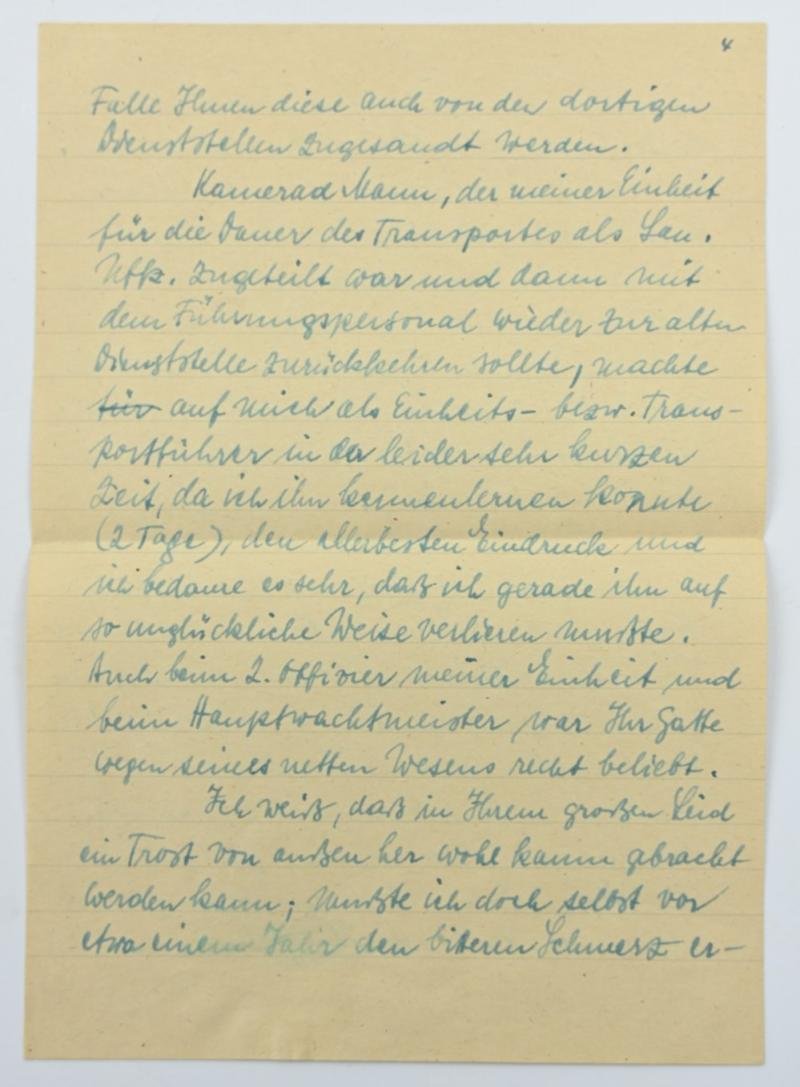 German WH Fieldpost Letter with Envelop — image 10