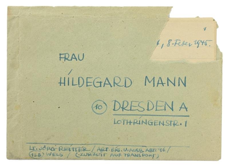German WH Fieldpost Letter with Envelop — image 2