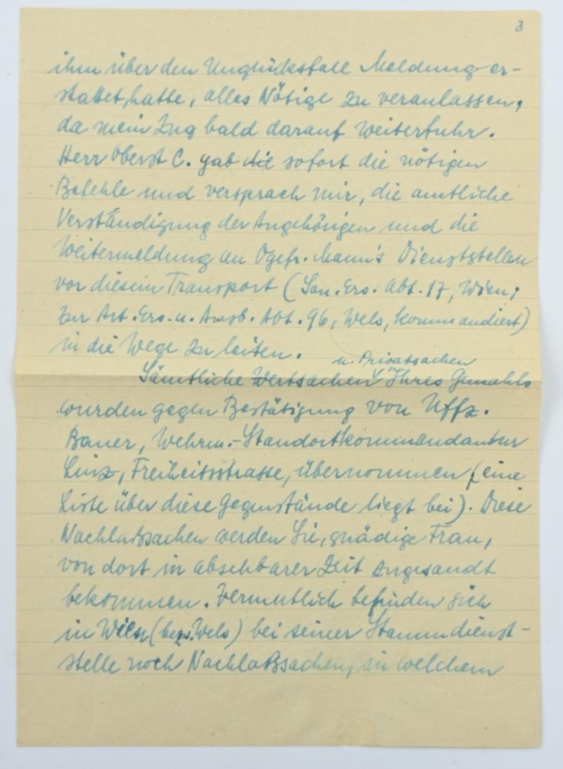 German WH Fieldpost Letter with Envelop — image 9