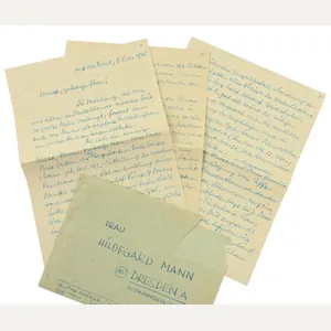 German WH Fieldpost Letter with Envelop