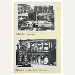 German Picture set of Rotterdam Holland