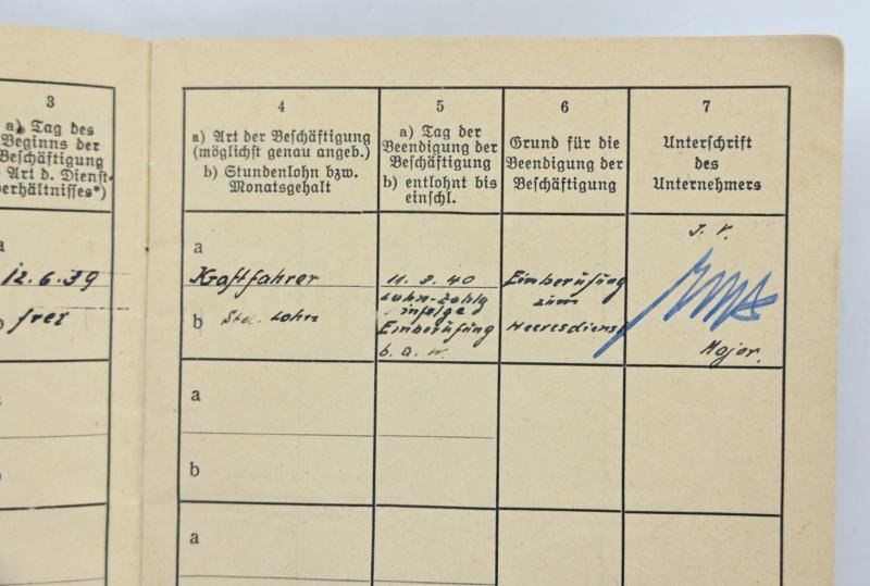 German WH Festungsbau Dienstbuch — image 7