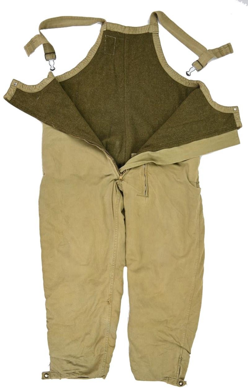 US WW2 Winter Combat Tanker Trousers — image 3