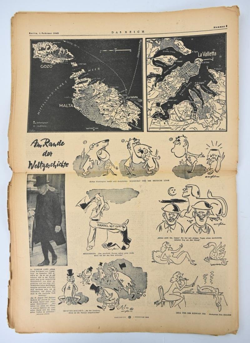 German Newspaper 'Das Reich' 1 February 1942 — image 6