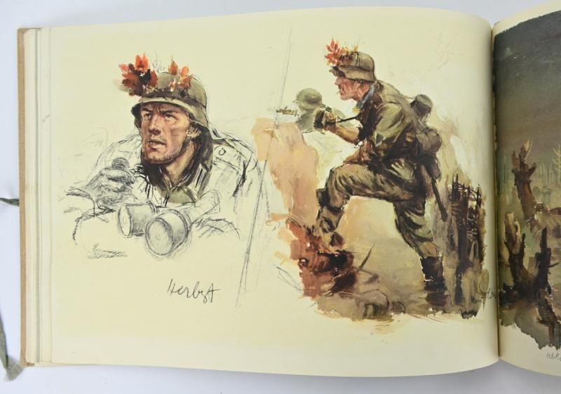 German WH Haut Liska Sketch Book 1944 — image 9