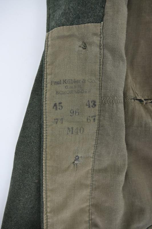 German WH M36 GBJ Combat Tunic — image 18
