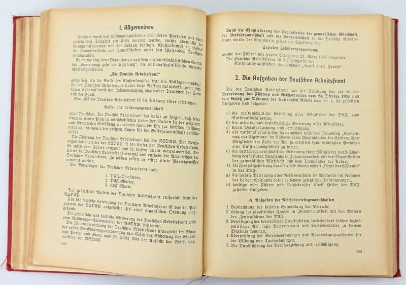 German NSDAP Organization Book 1937 — image 6