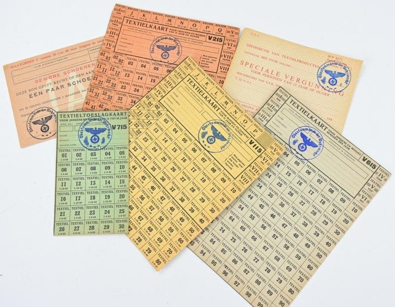 Dutch WW2 Coupons Set — image 2