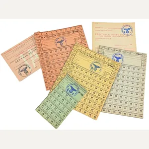 Dutch WW2 Coupons Set