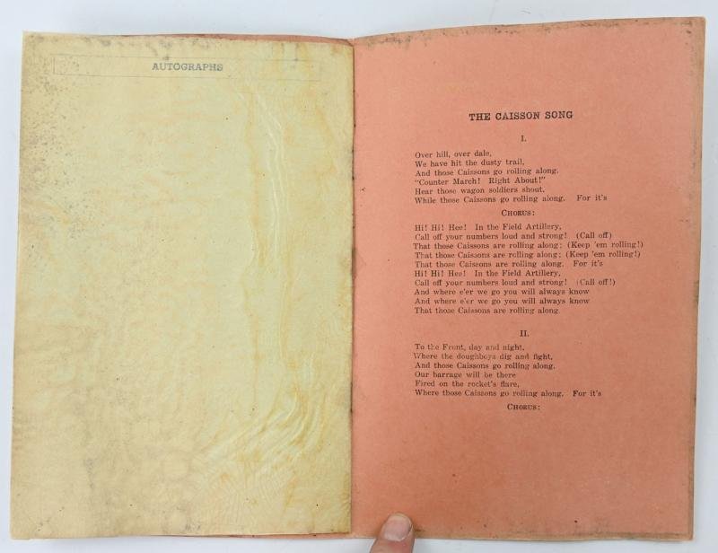 US WW2 54th Armoured Field Artillery Battallion Gratuation Booklet — image 7