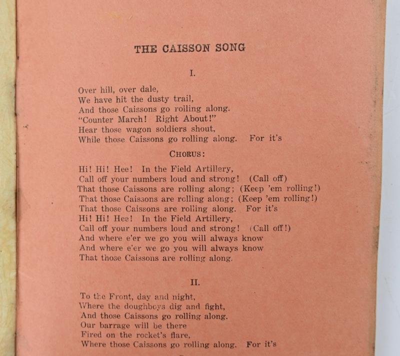 US WW2 54th Armoured Field Artillery Battallion Gratuation Booklet — image 8