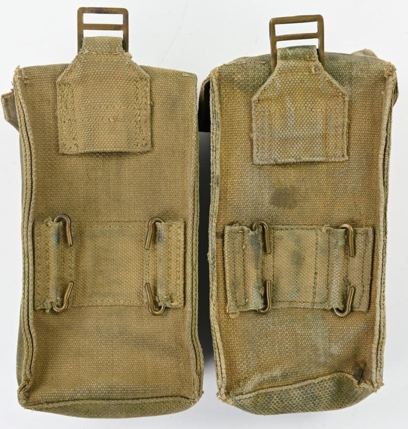 British WW2 Blanco Basic Pouch Set — image 4