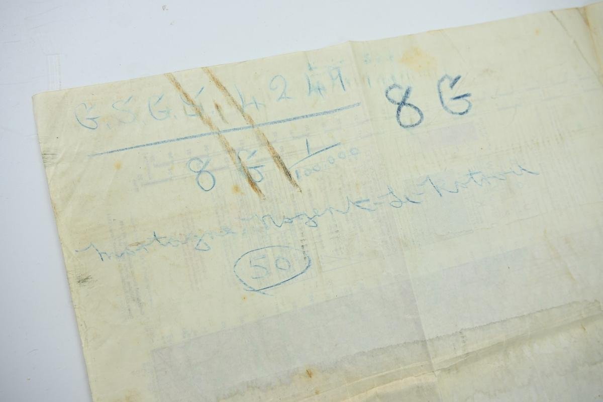 British WW2 Mapcard of Nogent-Le-Routrou, Mortagne France — image 7