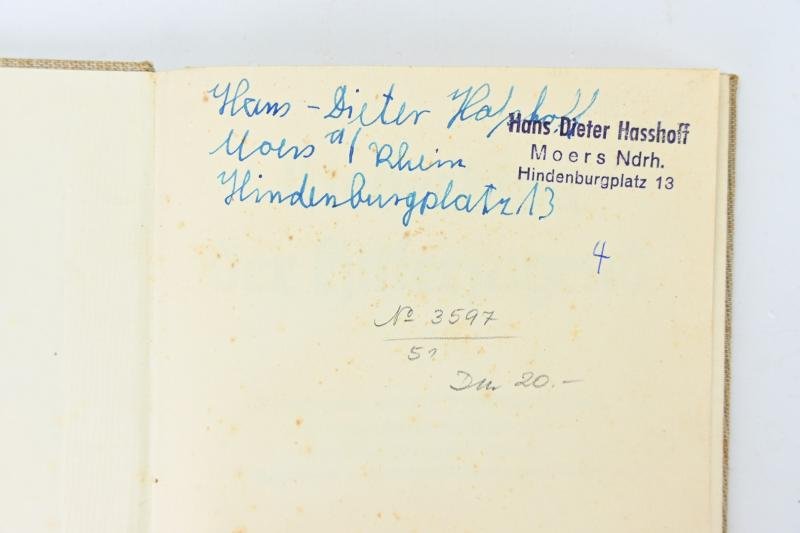 German HJ Songbook 'Liederblatt der Hitlerjugend' — image 2