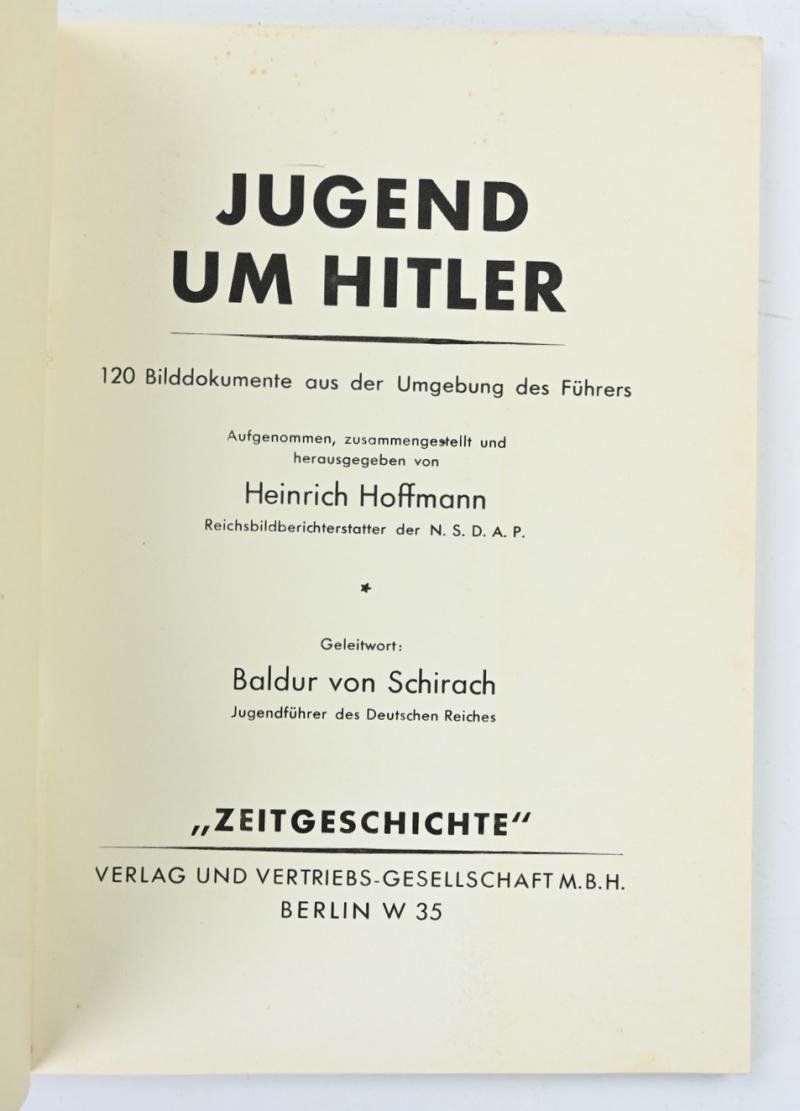German Book Adolf Hitler 'Jugend um Hitler' — image 2