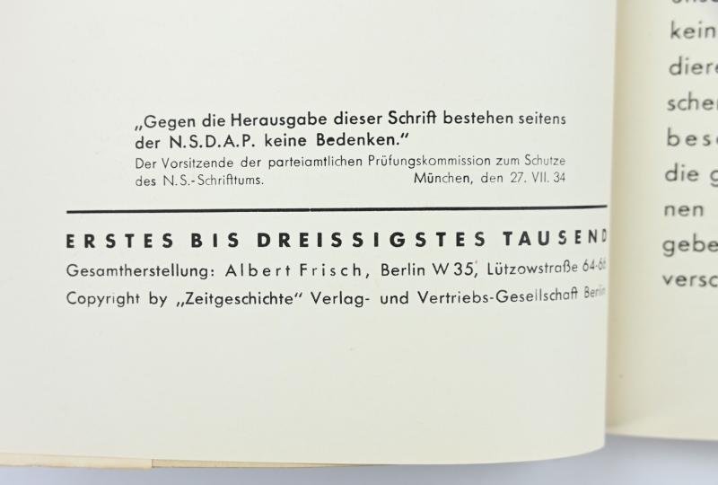 German Book Adolf Hitler 'Jugend um Hitler' — image 3