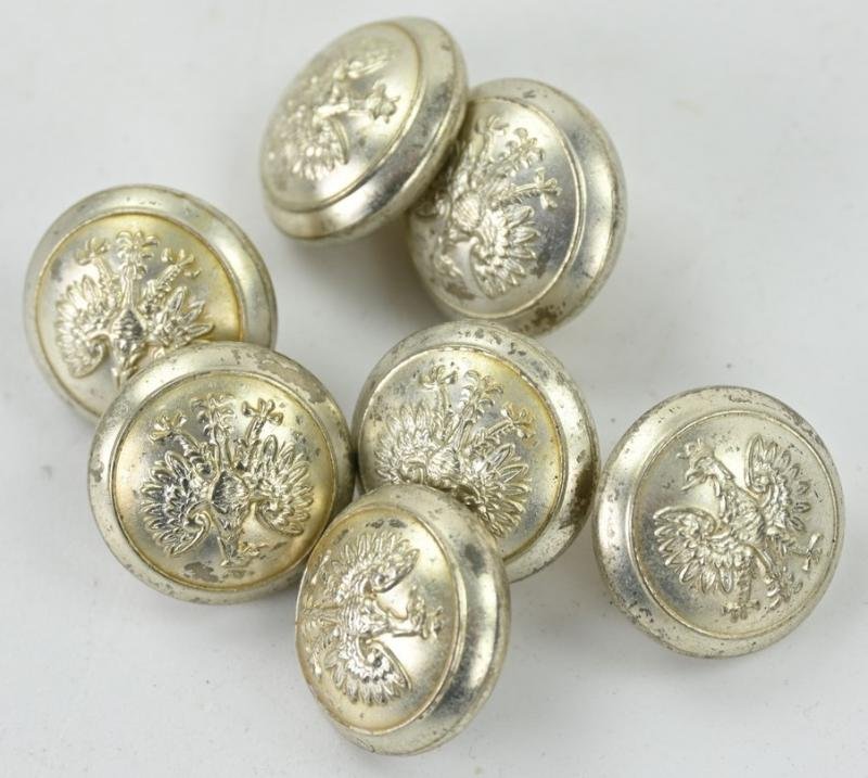 Polish WW2 Dress Button Set — image 3
