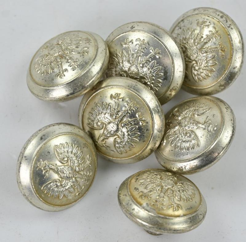 Polish WW2 Dress Button Set — image 7