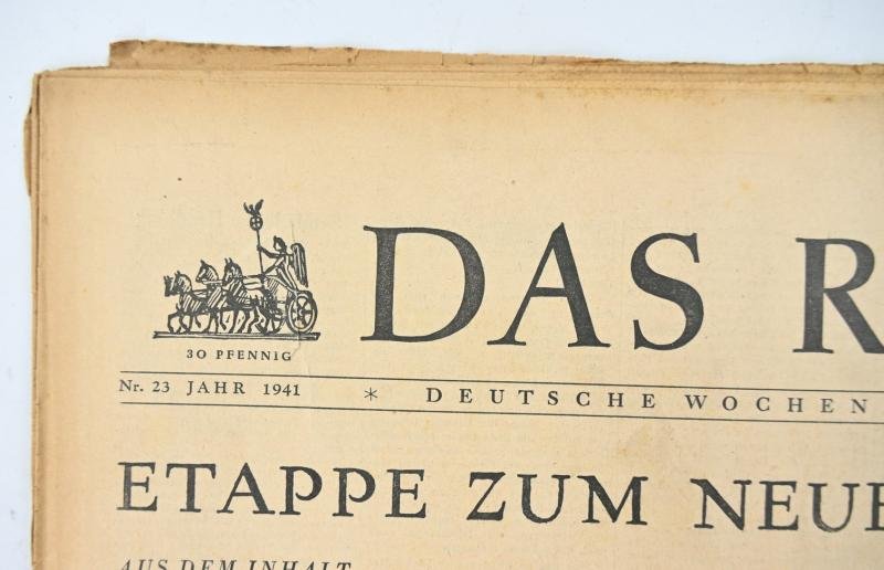 German Newspaper 'Das Reich' 8 June 1941 — image 2