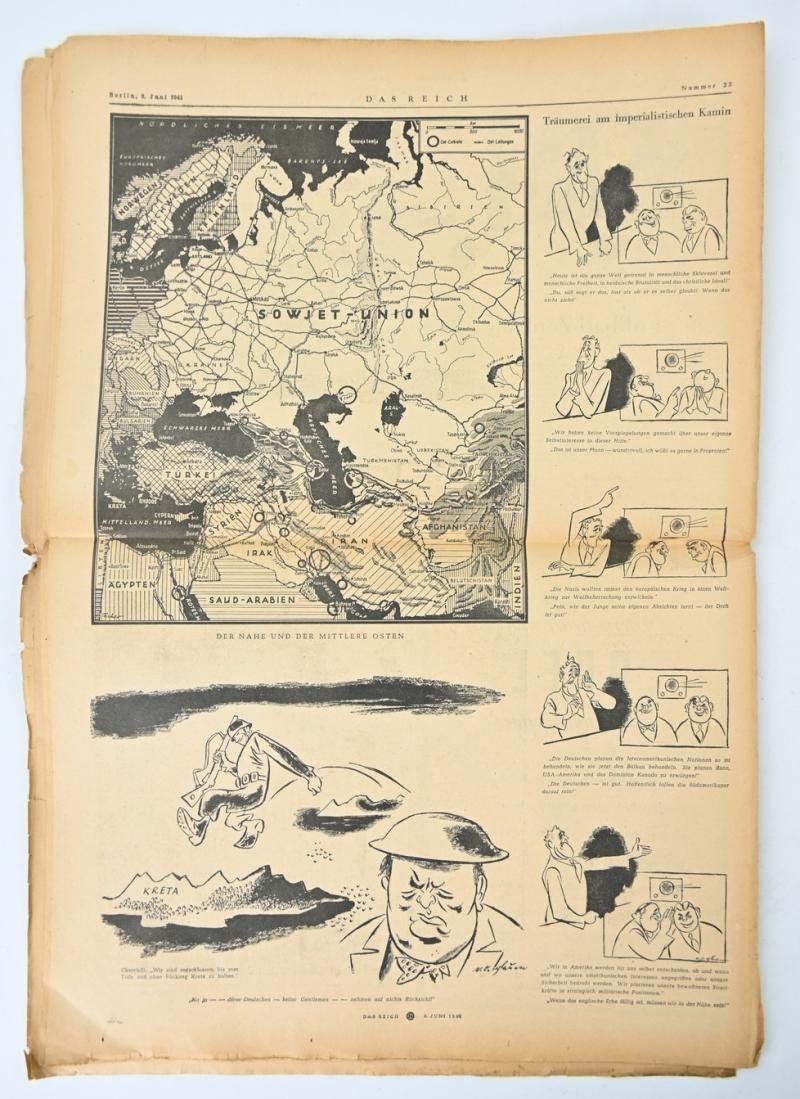 German Newspaper 'Das Reich' 8 June 1941 — image 8