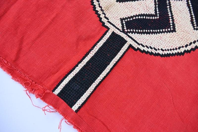 German Third Reich Period Crochet Pillow Cover — image 3