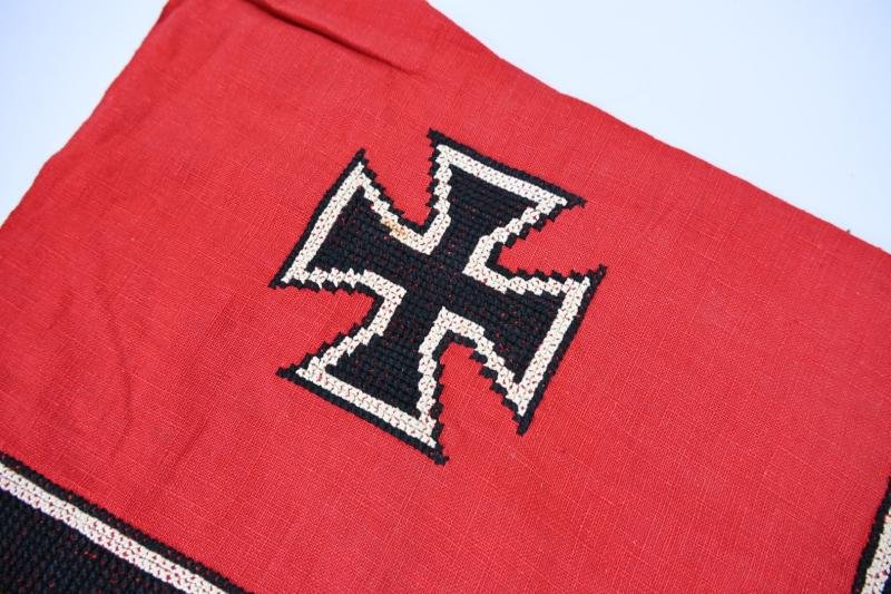 German Third Reich Period Crochet Pillow Cover — image 5