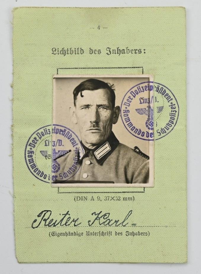 German Police Membercard ''Reiter Karl' — image 2
