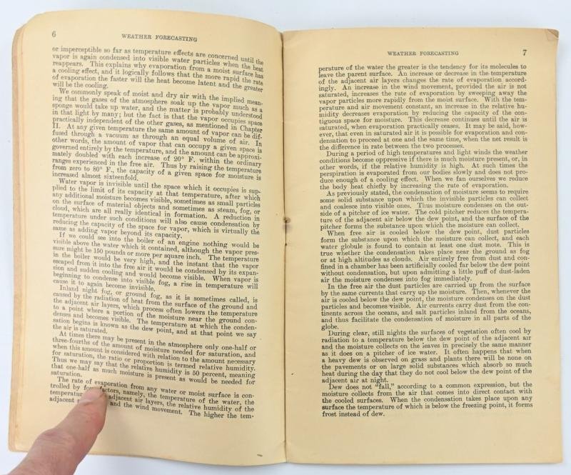 US WW2 Weather Forecasting Manual 1940 — image 4
