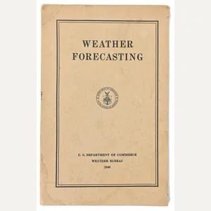US WW2 Weather Forecasting Manual 1940