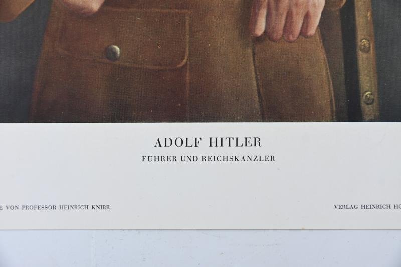 German Adolf Hitler Portrait Print — image 2