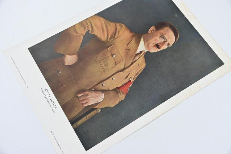 German Adolf Hitler Portrait Print — image 3