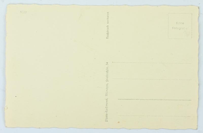 German postcard 'General der Panzertruppen Rommel' — image 3