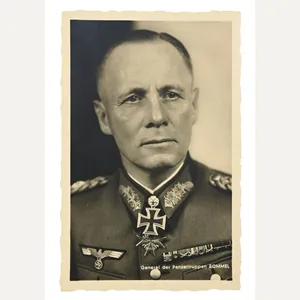 German postcard 'General der Panzertruppen Rommel'