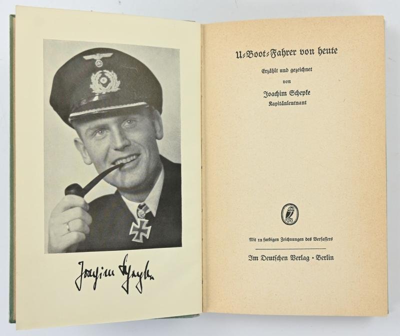 German KM Book 'U-boot Fahrer von Heute' Joachim Schepke — image 2