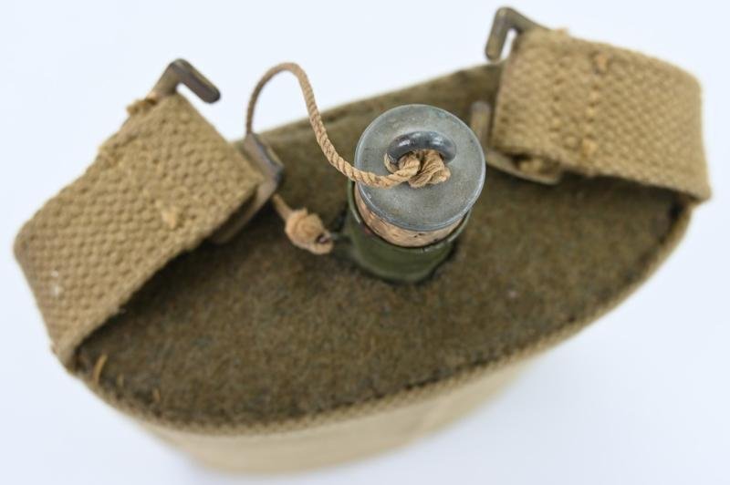 British WW2 Water Canteen with Cover 1942 — image 2