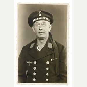 German KM Portrait Picture 'Delftzijl Holland'