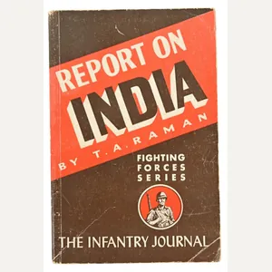 US WW2 Army Report on India Booklet