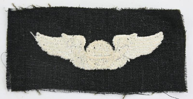 USAAF WW2 Cloth Navigator Wings — image 3