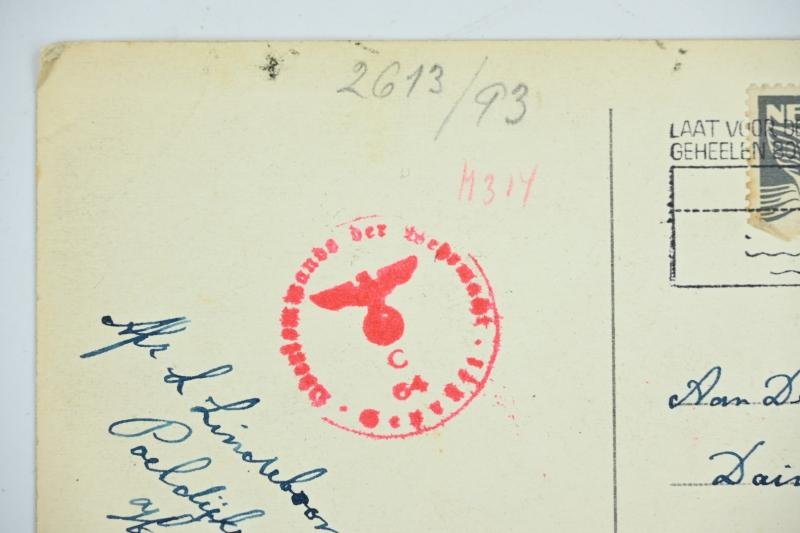 Dutch Postcard to A Dutch Daimler Benz Labor Worker — image 4