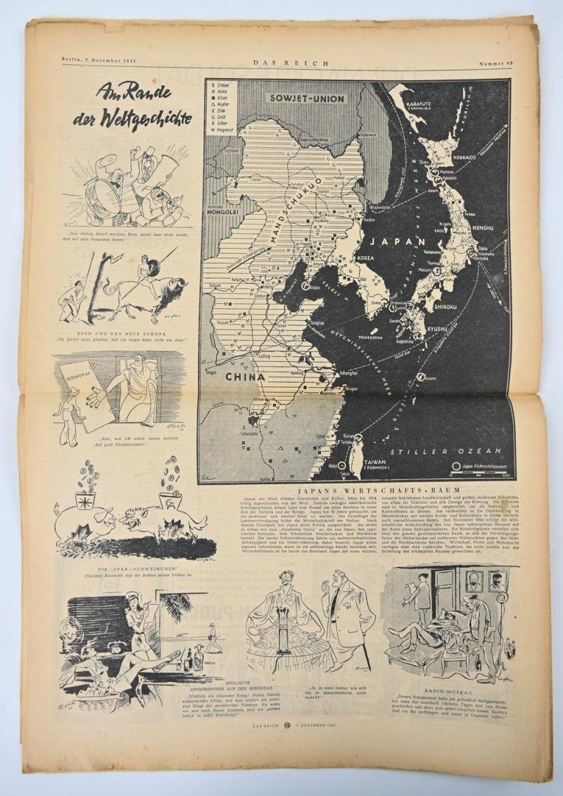 German Newspaper 'Das Reich' December 1941 — image 5