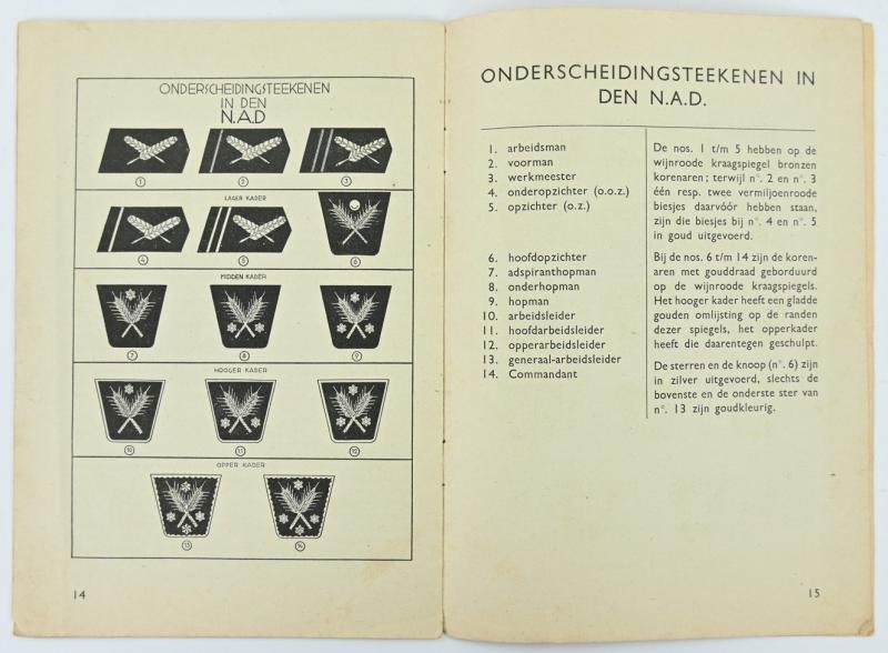 Dutch NAD Booklet 1943 'wat IS en WIL de Nederlandse Arbeidsdienst' — image 5