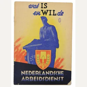 Dutch NAD Booklet 1943 'wat IS en WIL de Nederlandse …