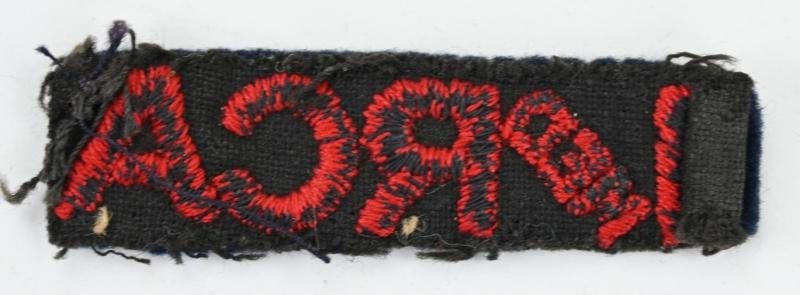 Canadian WW2 RCA Medium Shoulder Title — image 2