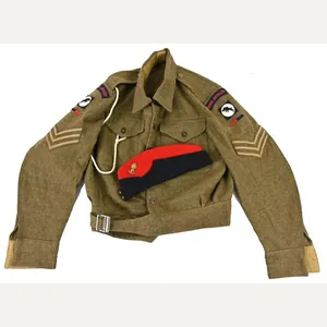 British WW2 30th Corps Artillery Battledress & Side Cap