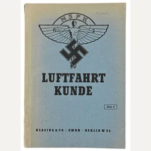 German NSFK Book 'Luftfahrtkunde'