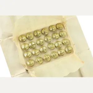 South African WW2 Navy Button Set