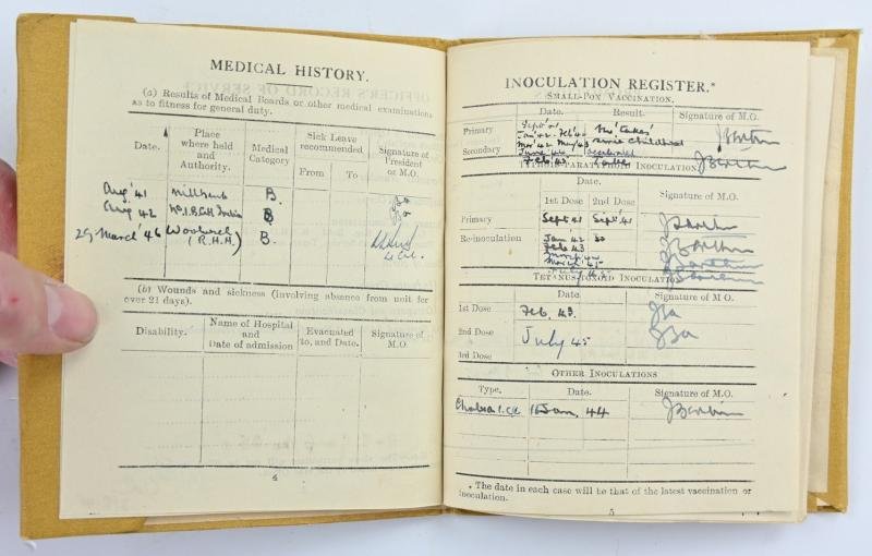 British WW2 RAMC Uniform Grouping 'Lt. J.B. Arthur' — image 19