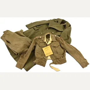 British WW2 RAMC Uniform Grouping 'Lt. J.B. Arthur'