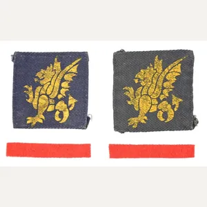 British WW2 43rd Wessex Infantry Division Formation Badge Set